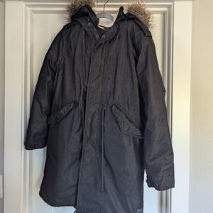 TNA Gray Quilted Jacket